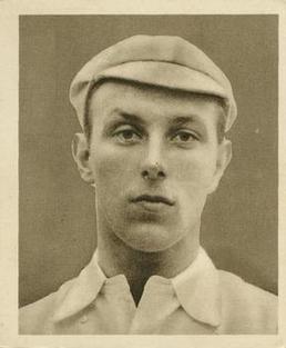 1925 R & J Hill Sunrise Famous Cricketers Including the S.Africa Test Team (Large) #49 Maurice Bridgeman Front