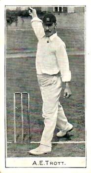 1902 Winning Team Cricketers #NNO Albert Trott Front