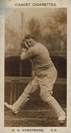 1922 J.A. Pattreiouex Cricketers #C3 Warwick Armstrong Front