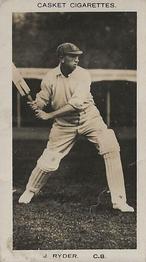 1922 J.A. Pattreiouex Cricketers #C8 Jack Ryder Front