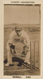 1922 J.A. Pattreiouex Cricketers #C50 Tom Sidwell Front