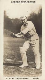 1922 J.A. Pattreiouex Cricketers #C57 Lionel Troughton Front