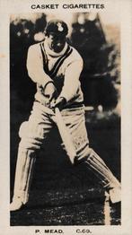 1922 J.A. Pattreiouex Cricketers #C69 Phil Mead Front