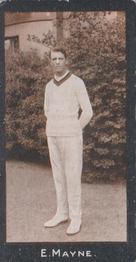 1912 F & J Smith Series 2 Cricketers #53 Edgar Mayne Front