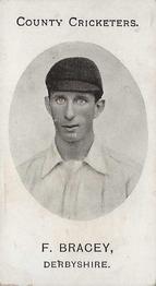 1908 Taddy & Co. County Cricketers Derbyshire #NNO Frederick Bracey Front