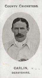 1908 Taddy & Co. County Cricketers Derbyshire #NNO Robert Carlin Front