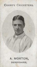 1908 Taddy & Co. County Cricketers Derbyshire #NNO Arthur Morton Front