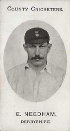 1908 Taddy & Co. County Cricketers Derbyshire #NNO Ernest Needham Front