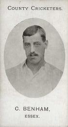 1908 Taddy & Co. County Cricketers Essex #NNO Charles Benham Front