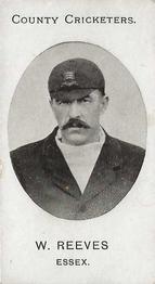 1908 Taddy & Co. County Cricketers Essex #NNO William Reeves Front