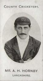 1908 Taddy & Co. County Cricketers Lancashire #NNO Albert Hornby Front