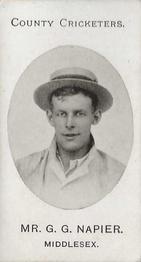 1908 Taddy & Co. County Cricketers Middlesex #NNO Guy Napier Front