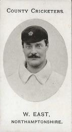 1908 Taddy & Co. County Cricketers Northamptonshire #NNO William East Front