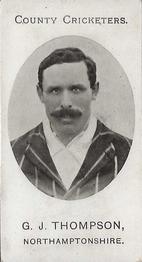 1908 Taddy & Co. County Cricketers Northamptonshire #NNO George Thompson Front