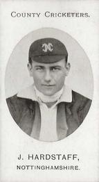 1908 Taddy & Co. County Cricketers Nottinghamshire #NNO Joe Hardstaff Front