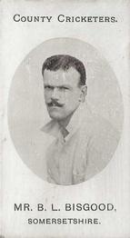 1908 Taddy & Co. County Cricketers Somersetshire #NNO Bertram Bisgood Front