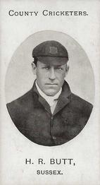 1908 Taddy & Co. County Cricketers Sussex #NNO Harry Butt Front