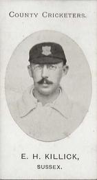 1908 Taddy & Co. County Cricketers Sussex #NNO Ernest Killick Front