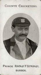 1908 Taddy & Co. County Cricketers Sussex #NNO Prince Ranjitsinhji Front