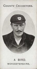 1908 Taddy & Co. County Cricketers Worcestershire #NNO Albert Bird Front