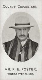1908 Taddy & Co. County Cricketers Worcestershire #NNO Reginald Foster Front