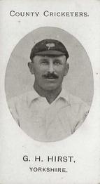1908 Taddy & Co. County Cricketers Yorkshire #NNO George Hirst Front