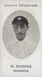 1908 Taddy & Co. County Cricketers Yorkshire #NNO Wilfred Rhodes Front
