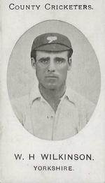 1908 Taddy & Co. County Cricketers Yorkshire #NNO William Wilkinson Front