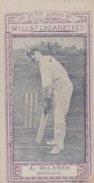 1901-02 Wills's Cricketer Series (Australia) (Grey Scroll Backs) #1 Archie MacLaren Front