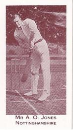 1991 County Print Services England Cricket Team 1901-02 #4 Arthur Jones Front