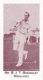 1991 County Print Services England Cricket Team 1903-04 #4 Bernard Bosanquet Front
