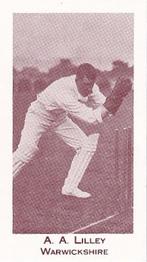 1991 County Print Services England Cricket Team 1903-04 #10 Arthur Lilley Front