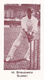 1991 County Print Services England Cricket Team 1903-04 #14 Herbert Strudwick Front