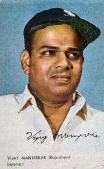 1964 Esso Petroleum Cricket Stars #NNO Vijay Manjrekar Front