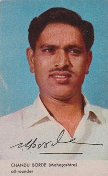 1964 Esso Petroleum Cricket Stars #NNO Chandu Borde Front