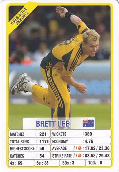 2022 Aamango ODI Cricket Legends Trump Cards #NNO Brett Lee Front