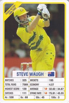 2022 Aamango ODI Cricket Legends Trump Cards #NNO Steve Waugh Front
