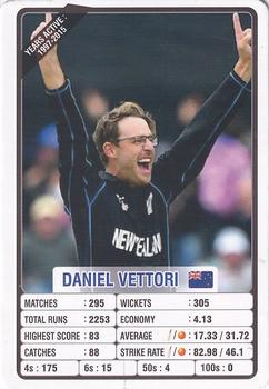 2022 Aamango ODI Cricket Legends Trump Cards #NNO Daniel Vettori Front