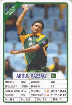 2022 Aamango ODI Cricket Legends Trump Cards #NNO Abdul Razzaq Front