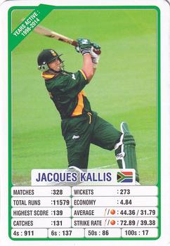 2022 Aamango ODI Cricket Legends Trump Cards #NNO Jacques Kallis Front
