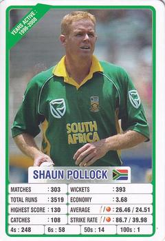 2022 Aamango ODI Cricket Legends Trump Cards #NNO Shaun Pollock Front