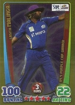 2012 Topps Cricket Attax IPL - Award Winners #NNO Lasith Malinga Front