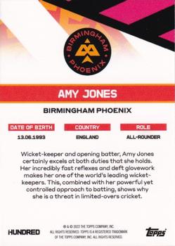2022 Topps The Hundred #NNO Amy Jones Back