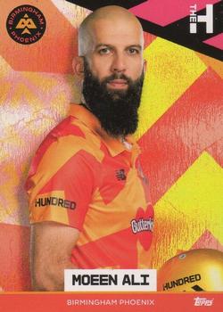 2022 Topps The Hundred #NNO Moeen Ali Front