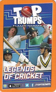 2020 Top Trumps Legends Of Cricket #NNO Wasim Akram Back