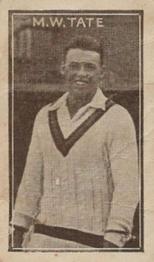 1926 Allen's Cricketers #21 Maurice Tate Front