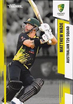2022-23 TLA Traders Cricket Australia #040 Matthew Wade Front