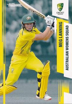 2022-23 TLA Traders Cricket Australia #050 Meg Lanning Front