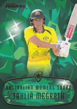 2022-23 TLA Traders Cricket Australia - Mojo Emerald #ME051 Tahlia McGrath Front