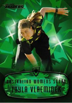 2022-23 TLA Traders Cricket Australia - Mojo Emerald #ME056 Tayla Vlaeminck Front